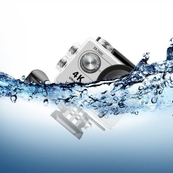 AKASO EK7000 4K WIFI Sports Action Camera Ultra HD Waterproof DV Camcorder 12MP 170 Degree Wide Angle 2 inch LCD... N15