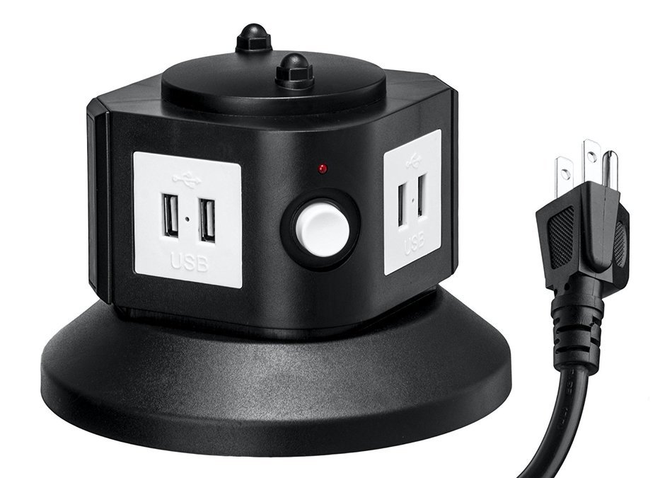 Yubi Power 40 Port Universal USB Family Charging Tower Station w/ Surge & Overload Protection for Iphone, Ipad... N6