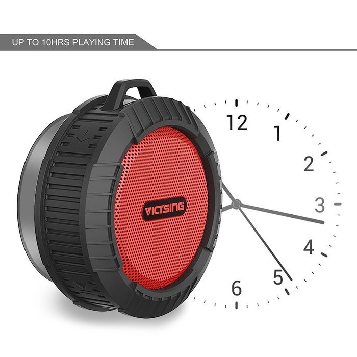 VicTsing Phoenix Portable Wireless Bluetooth 4.0 Waterproof Speaker 10 Hours Playing Time, 5W Speaker for Outdoors... N3