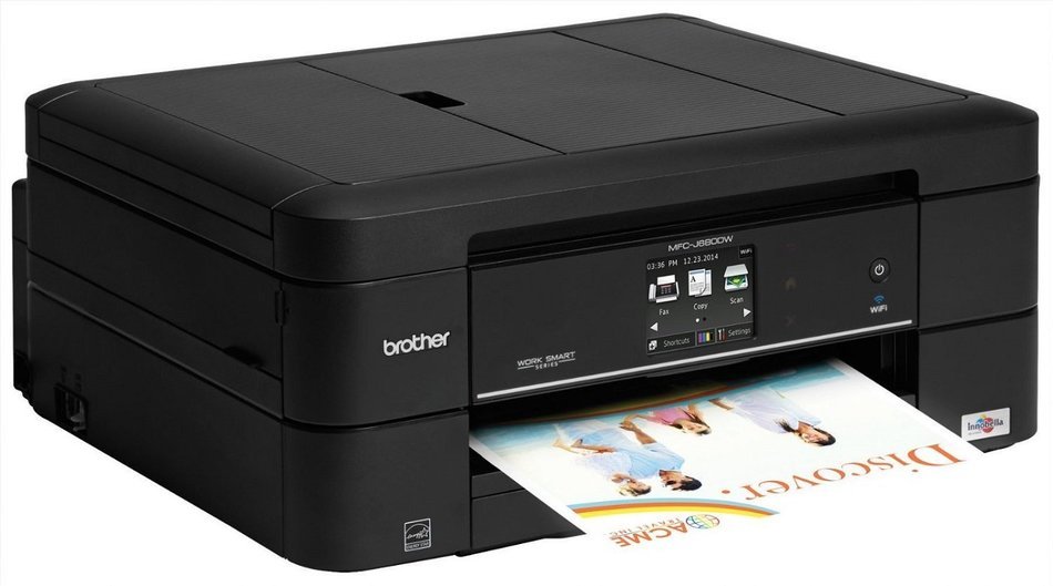 Brother Printer MFC-J680DW Wireless Color Photo Printer with Scanner, Copier & Fax, Amazon Certified for Auto... N3