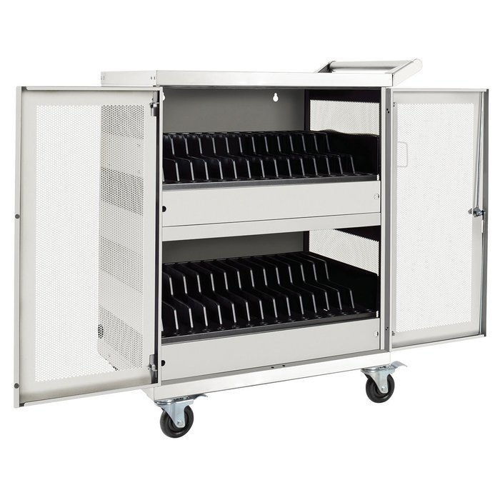 Tripp Lite 16-Port USB Charging Station Cabinet for Tablet, iPad & Android, Charge & Sync, Wall Mount (CS16USB) N39