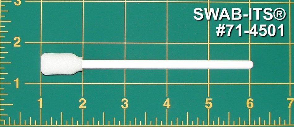 500 Printer Cleaning Foam Swabs with 5" Large Rectangular Foam Head 71-4501-500