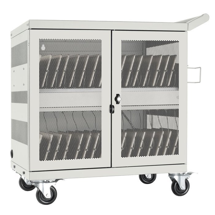 Tripp Lite 16-Port USB Charging Station Cabinet for Tablet, iPad & Android, Charge & Sync, Wall Mount (CS16USB) N50