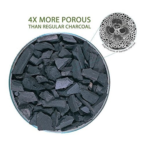 Natural Air Purifying Bamboo Charcoal Bags, Removes Odors Allergens and Harmful Pollutants Prevents Mold Mildew... N2