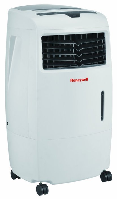 Honeywell CL25AE 52 Pt. Indoor Portable Evaporative Air Cooler with Remote Control - White N4