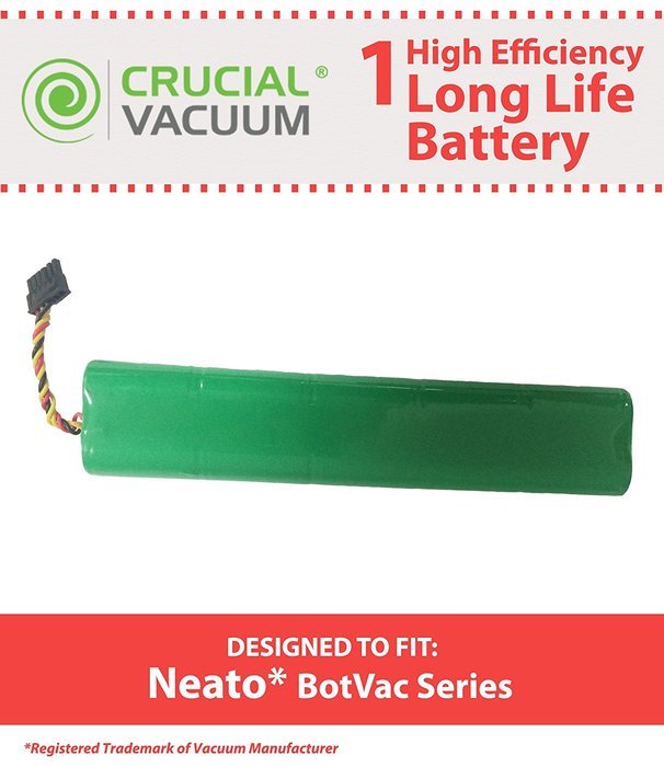 Neato BotVac 70e, 75, 80 & 85 Series Battery, Compare to Part # 945-0129, Designed & Engineered by Crucial Vacuum N3