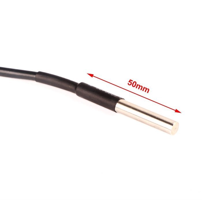 RioRand Waterproof DS18B20 Digital Temperature Sensor Probe 3 Meter
