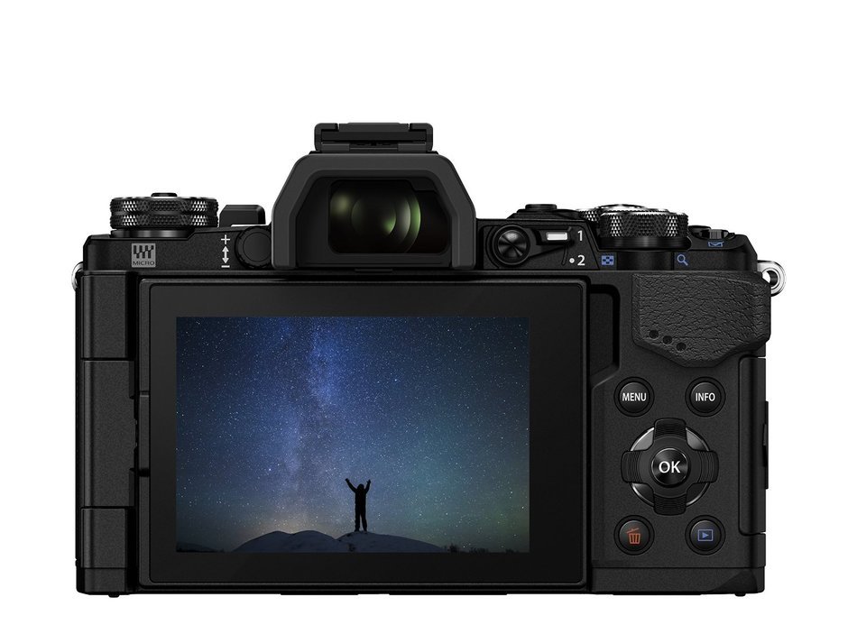 Olympus OM-D E-M5 Mark II Body Mirrorless Digital Camera [Black]International Version (No Warranty) N4