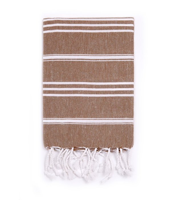 Turkish-T Basic Hand Towel - Black N26