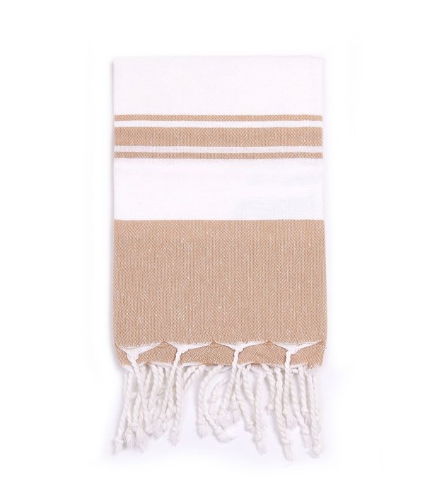 Turkish-T Basic Hand Towel - Black N29