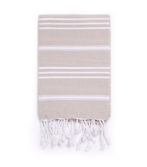 Turkish-T Basic Hand Towel - Black N32