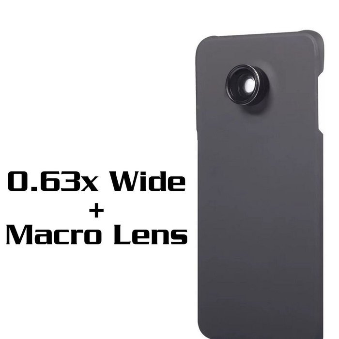 5 in 1 Mobile Phone Lens Kit, [9X Telephoto Telescope] [0.63x Wide Angle] [0.4X Super Wide Angle ] [180&deg; Fisheye... N31