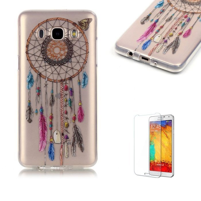 Galaxy J120(2016 Model) TPU Case with Free Screen Protector,Funyye See Through Transparent Soft Rubber Silicone... N52