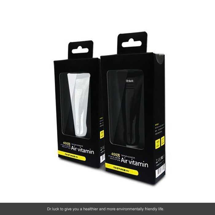 Dr.Luck Anion Car Air purifier With 12V Electricity Adapter. Removes Cigarette Smoke, Unbearable Odor, Removes... N5