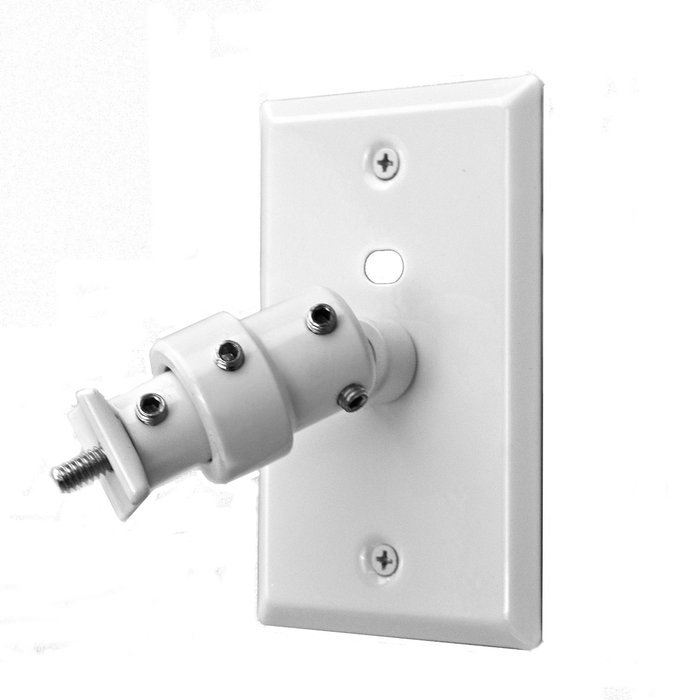 Pinpoint Mounts AM20-Black Universal Home Theater Speaker Wall Ceiling Mount with Electrical Box Installation... N10
