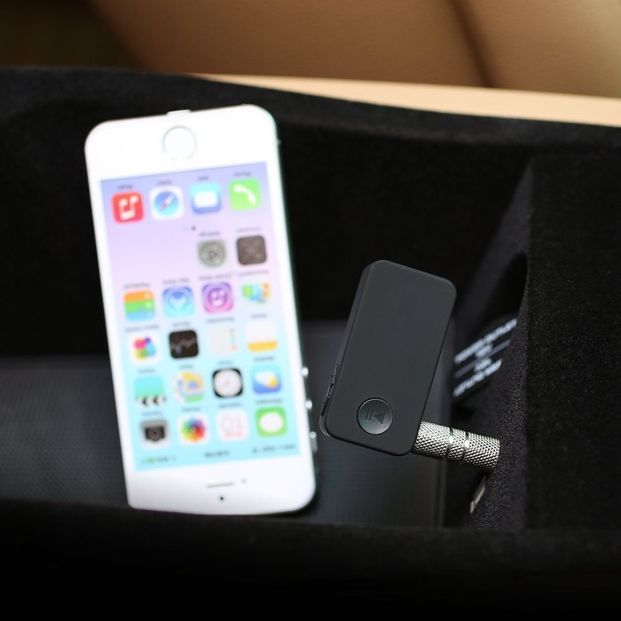 Rixow B1 Wilreless Transmitter Portable Bluetooth 3.0 Audio Receiver Wireless Music Streaming Adapter with Hands... N4
