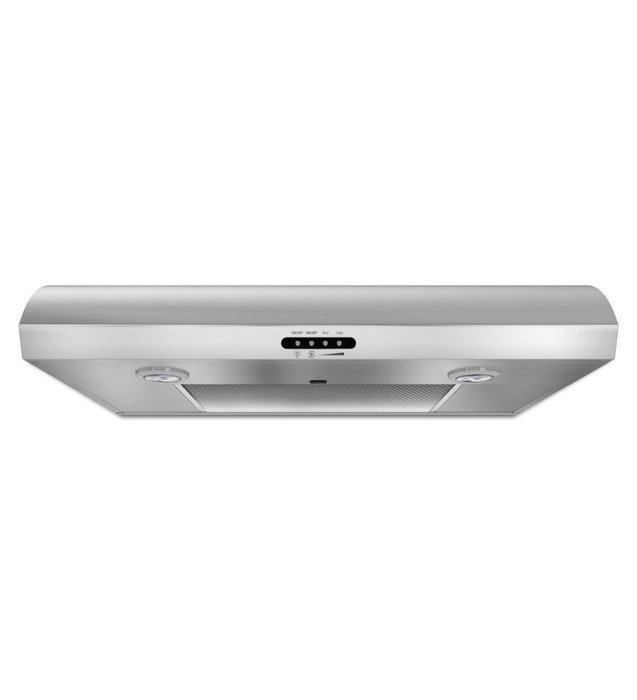 Whirlpool 30" Range Hood w/ the FIT System - Black N2