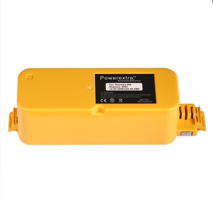 Powerextra 2-pack 14.4v 3500mAh Ni-MH Extended Battery for iRobot Roomba APC 400 4905 4000 Series N2
