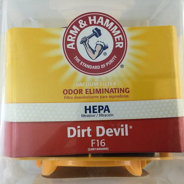Hepa Dirt Devil Odor Eliminating Vacuum Filter - F16 N3