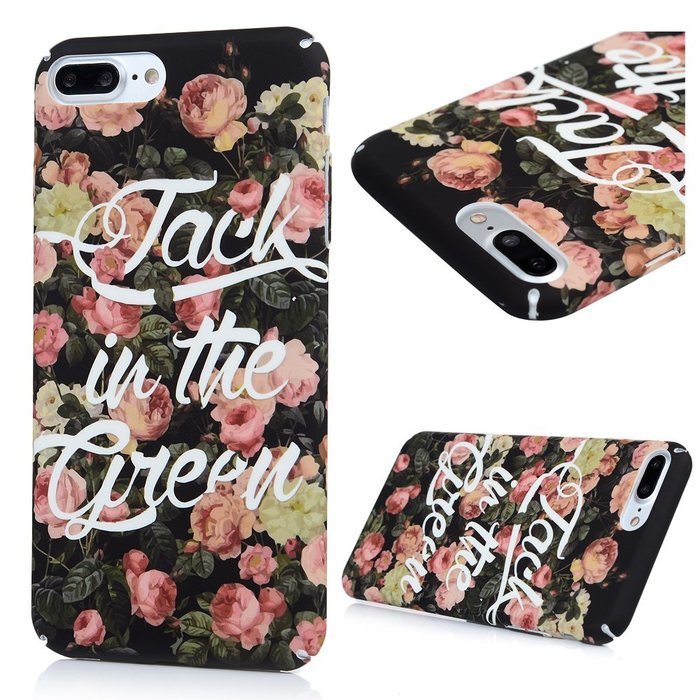 iPhone 7 Plus Case (5.5"), YOKIRIN Printed Fashion Full Matte Hard Touch Slim-Fit Flexible PC Texture Flower Coated... N48
