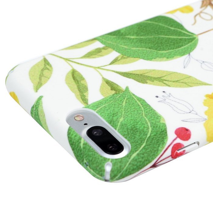 iPhone 7 Plus Case (5.5"), YOKIRIN Printed Fashion Full Matte Hard Touch Slim-Fit Flexible PC Texture Flower Coated... N51