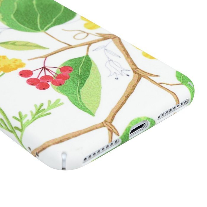 iPhone 7 Plus Case (5.5"), YOKIRIN Printed Fashion Full Matte Hard Touch Slim-Fit Flexible PC Texture Flower Coated... N52