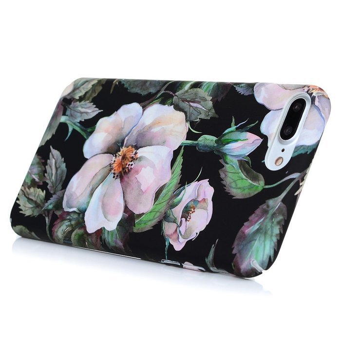iPhone 7 Plus Case (5.5"), YOKIRIN Printed Fashion Full Matte Hard Touch Slim-Fit Flexible PC Texture Flower Coated... N56