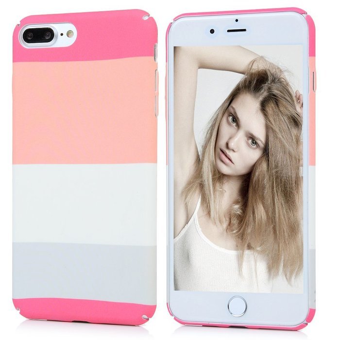 iPhone 7 Plus Case (5.5"), YOKIRIN Printed Fashion Full Matte Hard Touch Slim-Fit Flexible PC Texture Flower Coated... N57