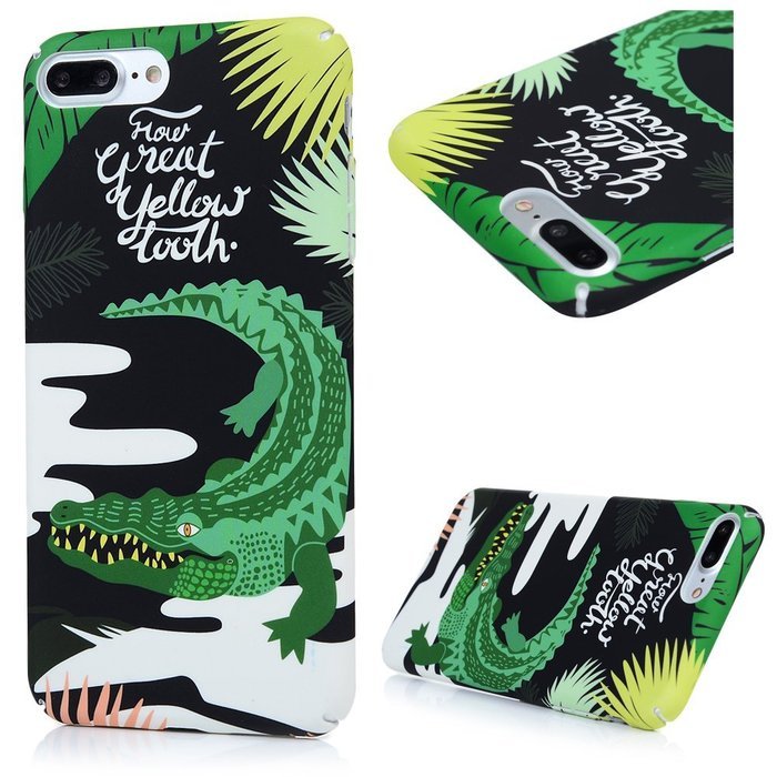 iPhone 7 Plus Case (5.5"), YOKIRIN Printed Fashion Full Matte Hard Touch Slim-Fit Flexible PC Texture Flower Coated... N58