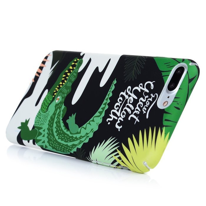 iPhone 7 Plus Case (5.5"), YOKIRIN Printed Fashion Full Matte Hard Touch Slim-Fit Flexible PC Texture Flower Coated... N60