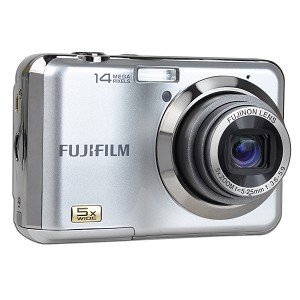 Fujifilm FinePix AX250 14MP 5x Optical/6.7x Digital Zoom HD Camera (Silver) N2