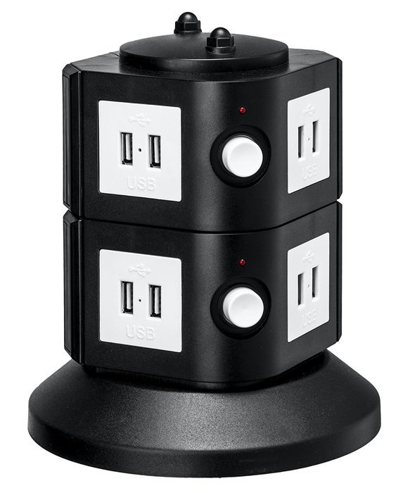 Yubi Power 40 Port Universal USB Family Charging Tower Station w/ Surge & Overload Protection for Iphone, Ipad... N7