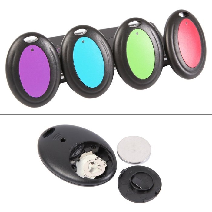 BIGFOX 4 in 1 Wireless RF Item locator Key Finder keychain with Base Support and LED Flashlight and Remote Control N5