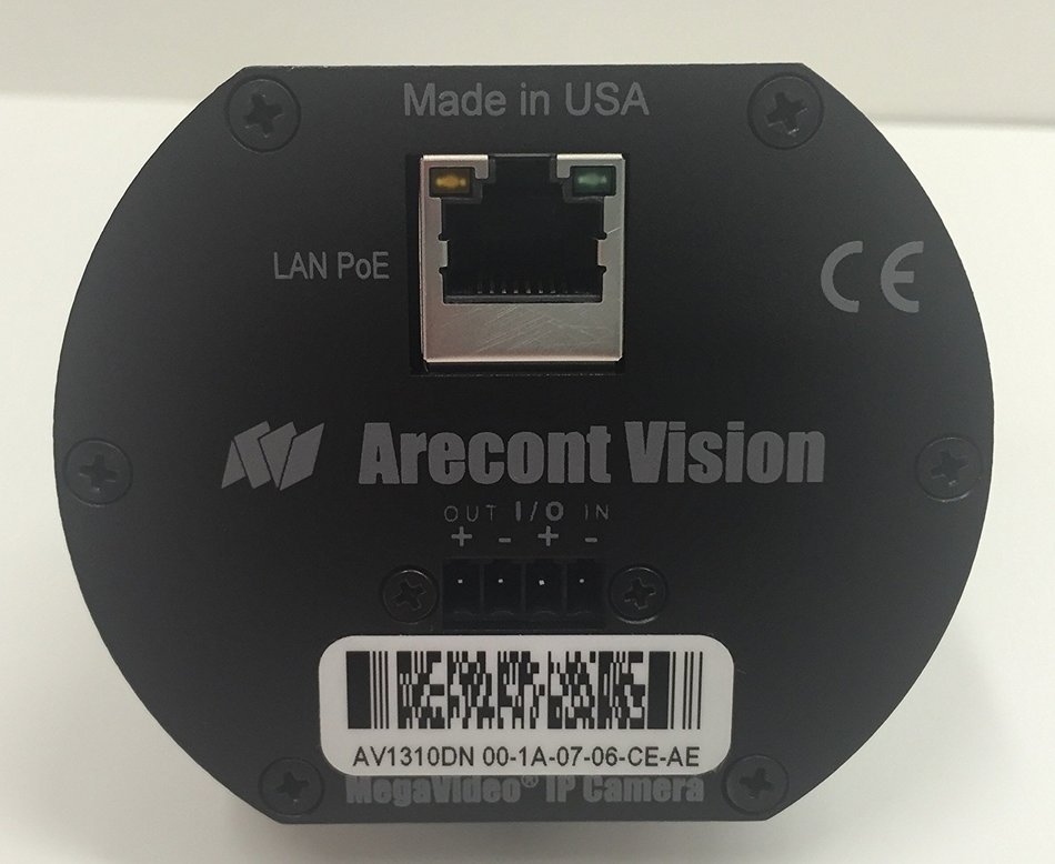ARECONT VISION 1.3 Megapixel MegaVideo Compact IP Camera / AV1310DN / N3