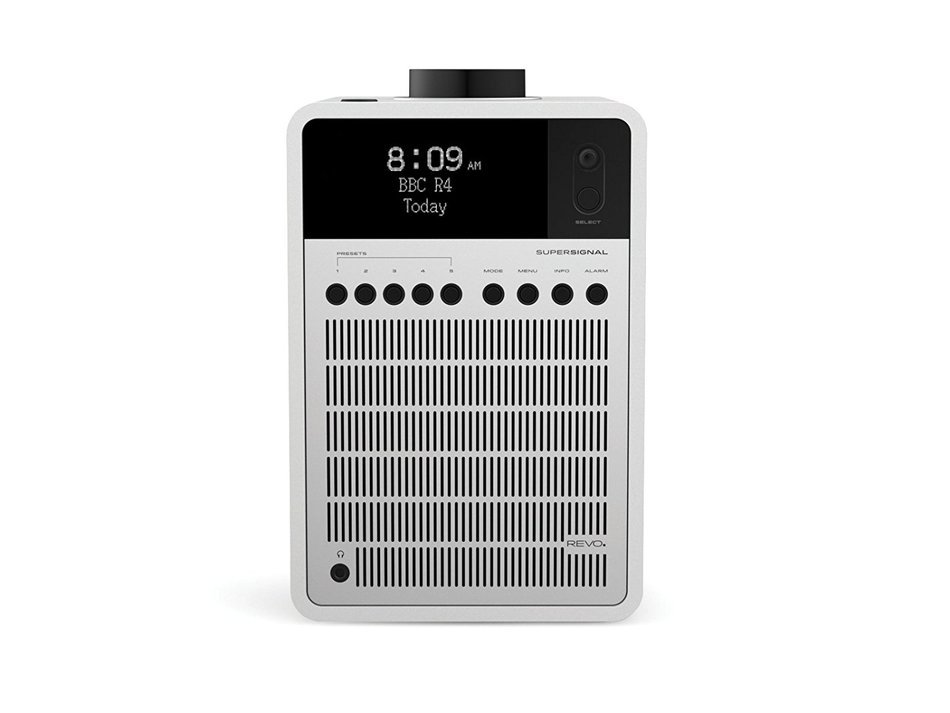 REVO SuperSignal Deluxe Radio with DAB/DAB+/FM Reception, Digital Alarm and Bluetooth Wireless Streaming - Matte... N8