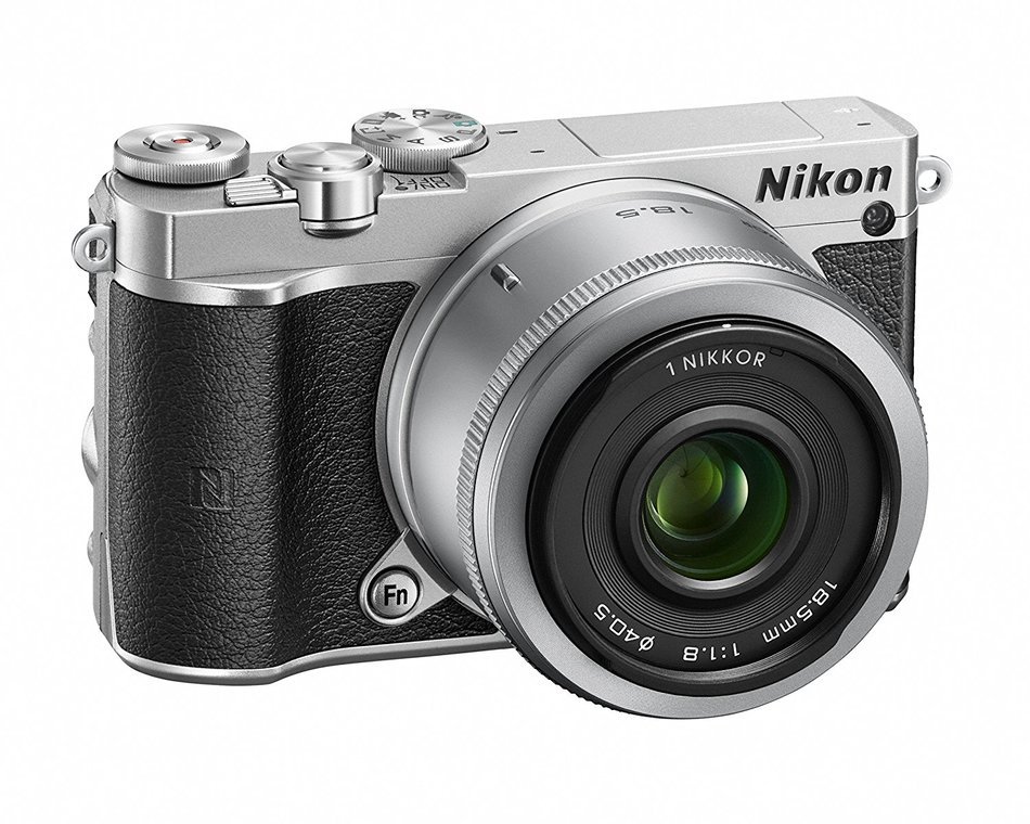 Nikon mirrorless Digital Camera Nikon1 J5 double lens kit Silver J5WLKSL - International Version (No Warranty) N3