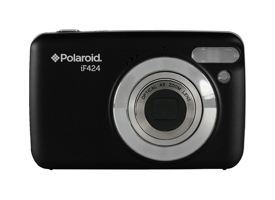 Polaroid IF424-BLK-PR 14 Digital Camera with 2.4-Inch LCD (Black)