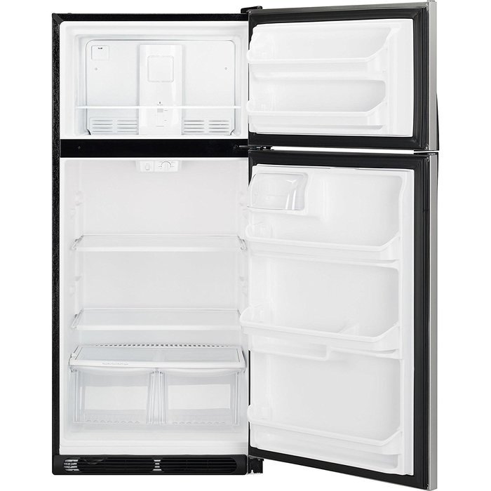 Kenmore 60505 18 cu. ft. Top Freezer Refrigerator w/ Glass Shelves - Stainless Steel N2