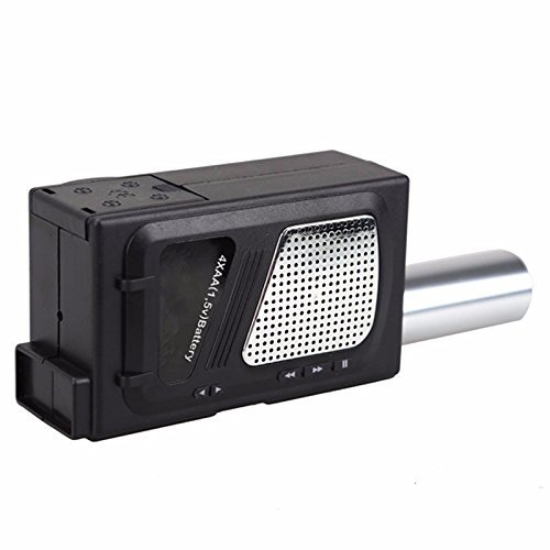 meizhouer Useful BBQ Barbecue Fan Portable Outdoor Camping Electricity BBQ Barbecue Air Blower Fan For Barbecue... N4