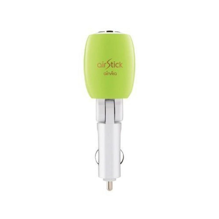 Airvita Car wireless Air Stick CigarJack Aip Purifier USB 180&deg;Adjustable Angle (Lime) N7