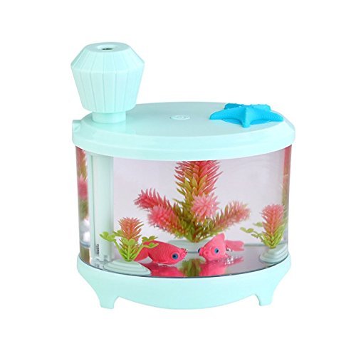 Dewel 460ml Cool Mist Ultrasonic Humidifier Personal USB Humidifier Air Diffuser Purifier Baby Humidifiers with... N9
