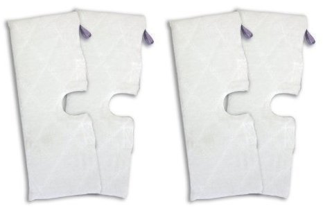1 X Shark XLT3501 (EXTRA LARGE), Set of 4, Microfiber Cleaning Pads for the Steam Pocket Mop.