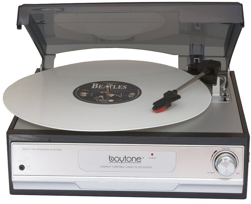 Boytone BT-17TBC Turntable + Cassette Player + Headphone jack N5