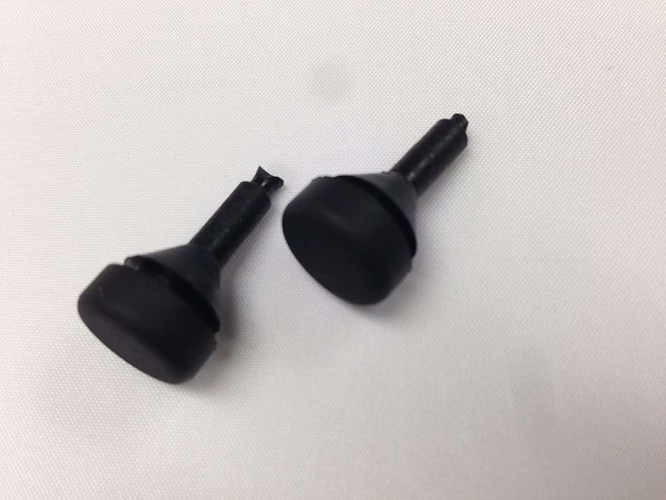 QuadraFire Hopper Lid Rubber Bumpers - 4 Pack