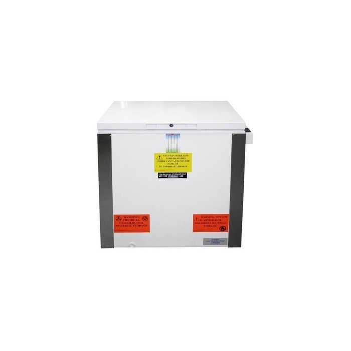 Summit VLT1250IB 58" Medical Use Chest Freezer with 16 cu. ft. Capacity Factory Installed Lock Digital Thermostat...
