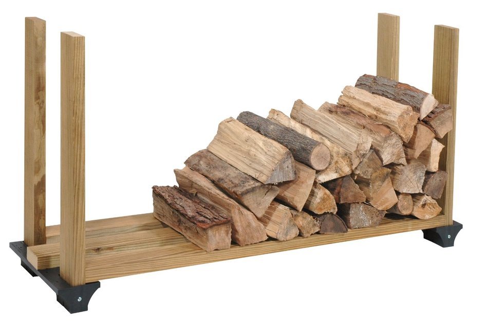 Hopkins 90144 2x4basics Firewood Rack System, Black N2