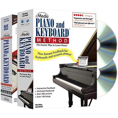 New EMEDIA EK02131 Piano & Keyboard Method Deluxe 2-Volume Bundle