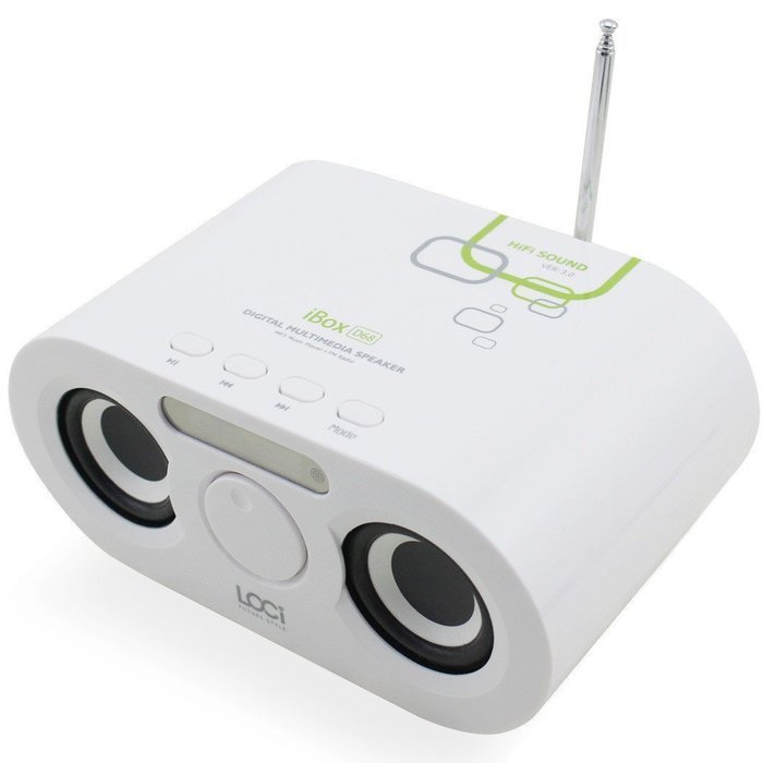 Taotuo USB Stereo MP3 Player Boombox Remote Control FM Radio SD Card MMC Sound Speaker