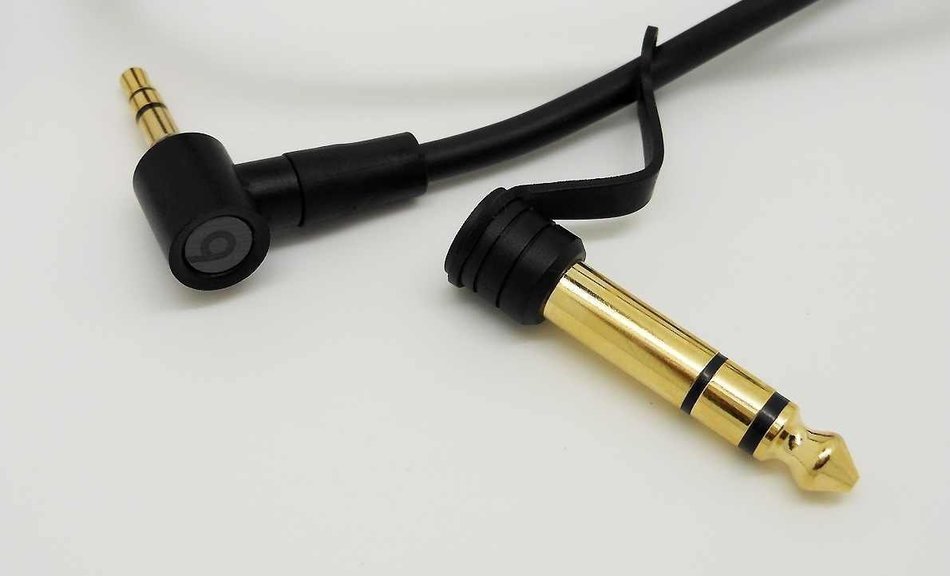 Goodies&reg; Black Replacement Cable/Wire/Cord For Beats By Dr Dre Headphones Pro/Detox