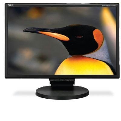 22" NEC MultiSync WideScreen 1680x1050 VGA DVI w/ Speakers Black LCD Monitor NEC-225WNX LCD225WNXM-BK